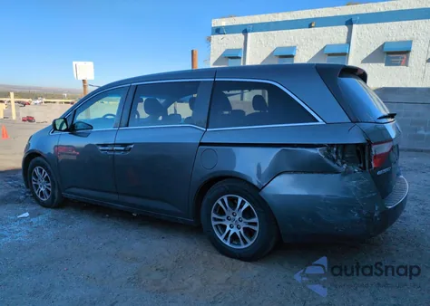2012 Honda Odyssey Exl из США, поврежденный, VIN 5FNRL5H60CB039035